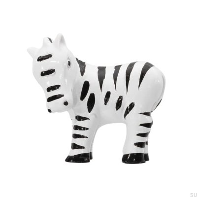 Möbelknopf H108 Zebra Kunststoff