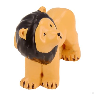 Möbelknopf H107 Löwe Kunststoff