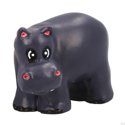 Möbelknopf H106 Nilpferd Kunststoff