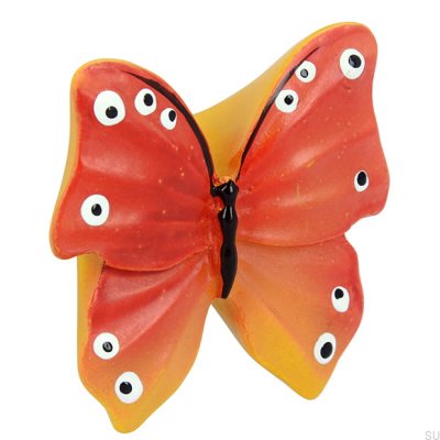 Möbelknopf H046 Schmetterling Kunststoff