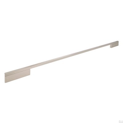 Möbelgriff lang 2110 480/576 Aluminium Silber gebürstet