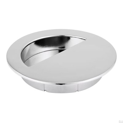 Möbel-Muldengriff 2151 Chrom glänzend