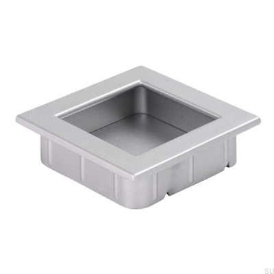 Möbel-Muldengriff 2152 46 Aluminium Gebürstet