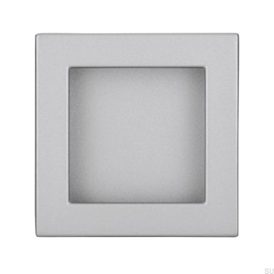 Möbel-Muldengriff 2152 46 Aluminium Gebürstet