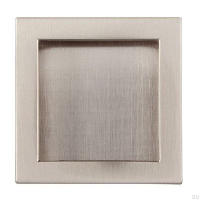 Möbel-Muldengriff 2152 56 Silber gebürstet