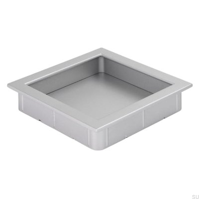 Möbel-Muldengriff 2152 76 Aluminium gebürstet