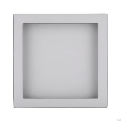 Möbel-Muldengriff 2152 76 Aluminium gebürstet