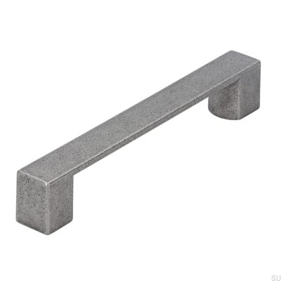 Länglicher Möbelgriff 2157 Altsilber