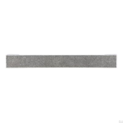Länglicher Möbelgriff 2157 Altsilber