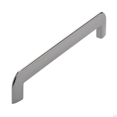 Möbelgriff lang 2182 160 Chrom glänzend