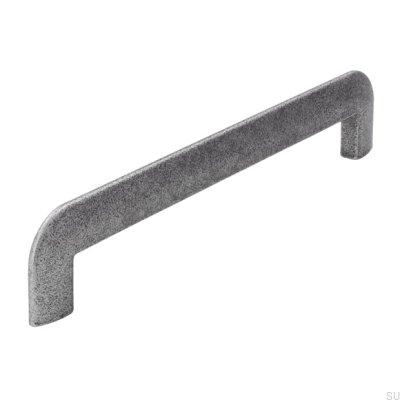 Länglicher Möbelgriff 2182 160 Antik Silber