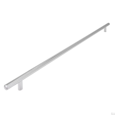 Möbelgriff lang 885 480 Chrom glänzend