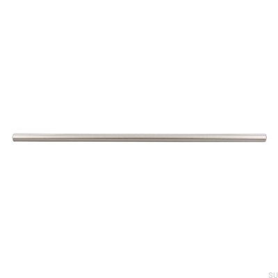Langer Möbelgriff 885 288 Silber gebürstet