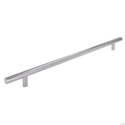 Möbelgriff lang 885 288 Chrom glänzend