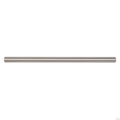 Länglicher Möbelgriff 885 160 Silber gebürstet