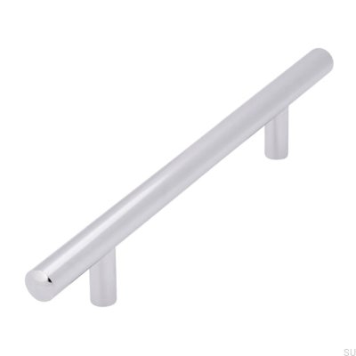 Möbelgriff lang 885 128 Chrom glänzend