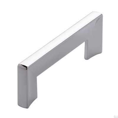 Langer Möbelgriff 2183 96 Chrom glänzend