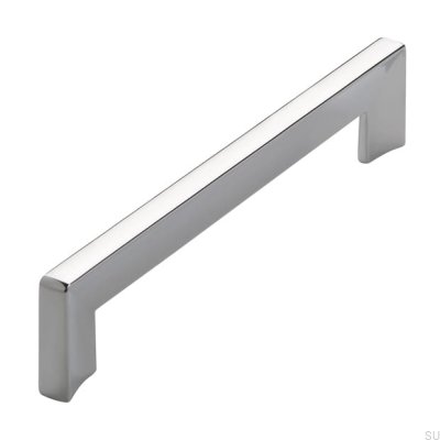 Möbelgriff lang 2183 160 Chrom glänzend