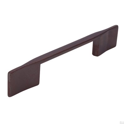 Länglicher Möbelgriff 2197 128 Antik Bronze
