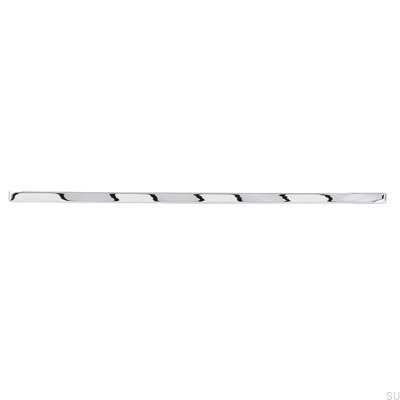 Langer Möbelgriff 2210 256 Chrom glänzend