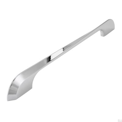 Langer Möbelgriff 2211 224 Chrom glänzend