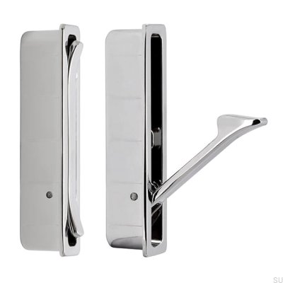 Möbel-Muldengriff 2231 Chrom glänzend