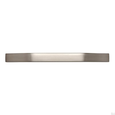 Länglicher Möbelgriff 2266 160 Silber gebürstet