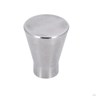 Möbelknopf 2275 20 Gebürsteter Stahl