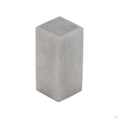Möbelknopf 2277 10 Gebürsteter Stahl