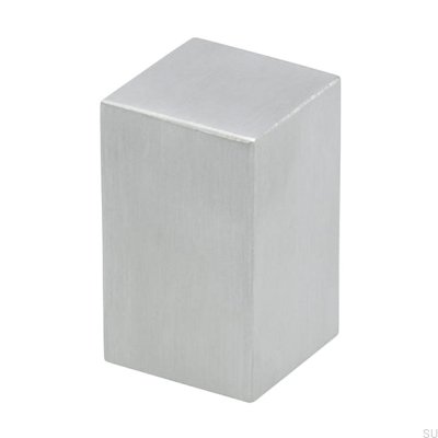 Möbelknopf 2277 15 Gebürsteter Stahl
