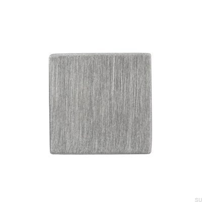 Möbelknopf 2277 15 Gebürsteter Stahl