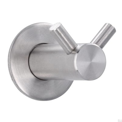 Wandhalter 2283 42 Gebürsteter Stahl