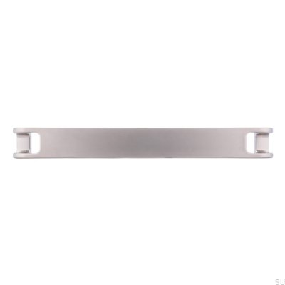 Länglicher Möbelgriff 2285 160 Nickel gebürstet