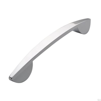 Möbelgriff lang 2307 160 Chrom glänzend