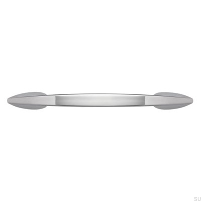Möbelgriff lang 2307 160 Chrom glänzend