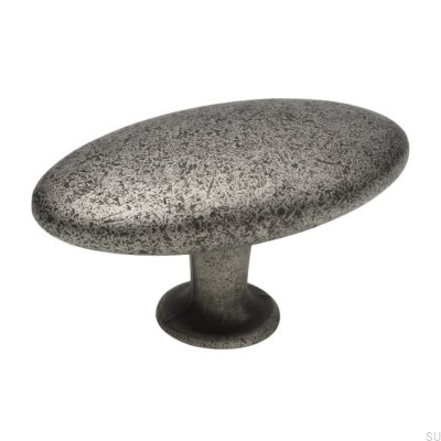 Möbelknopf 2338 Antik Silber