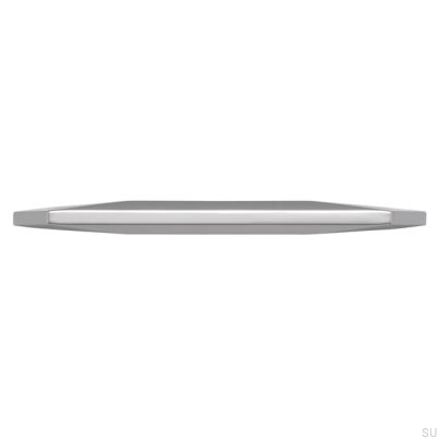 Möbelgriff lang 2343 160 Chrom glänzend