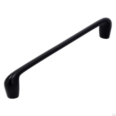 Möbelgriff lang 2474 160 Metall Schwarz Matt