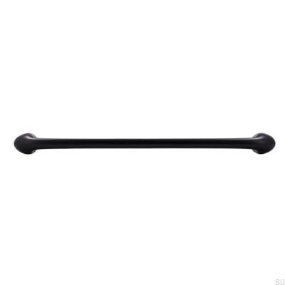 Möbelgriff lang 2474 160 Metall Schwarz Matt