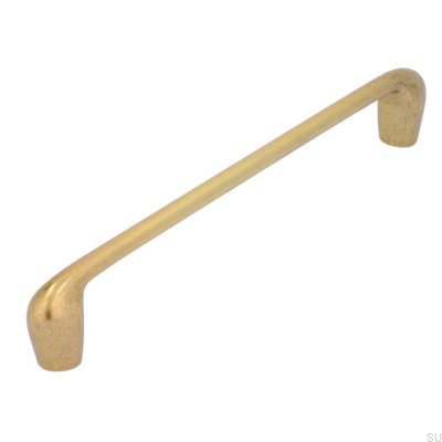 Länglicher Möbelgriff 2474 160 Antik Gold