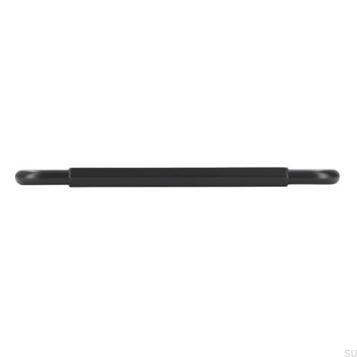Möbelgriff lang 2482 160 Metall Schwarz Matt