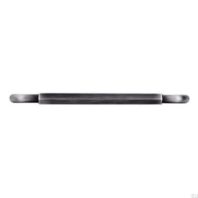 Länglicher Möbelgriff 2482 160 Antik Silber