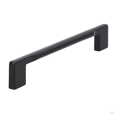 Möbelgriff lang 2496 160 Metall Schwarz Matt