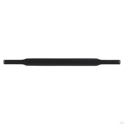 Möbelgriff lang 2496 160 Metall Schwarz Matt