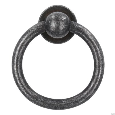Runder Möbelgriff 2499 Antik-Eisen