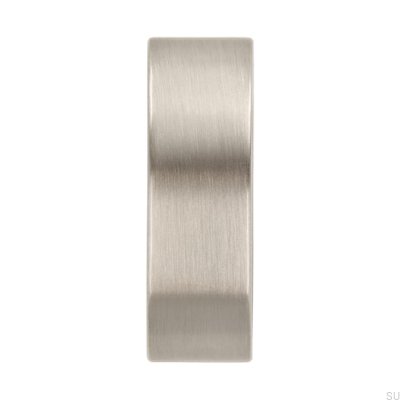 Möbelknopf 2501 Silber gebürstet