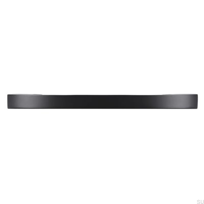 Möbelgriff lang 2502 160 Metall Schwarz Matt