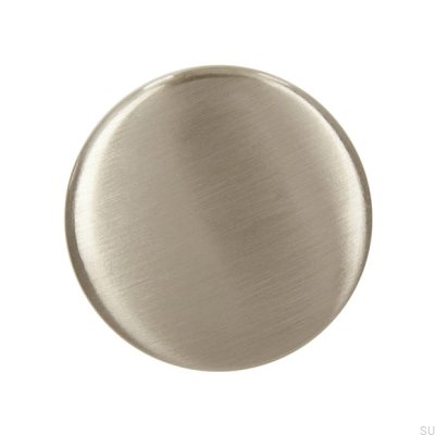 Möbelknopf 872 Silber gebürstet