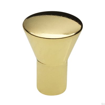 Möbelknopf 819 Gold Poliert