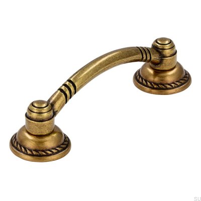 Langer Möbelgriff 812 64 Antik Bronze